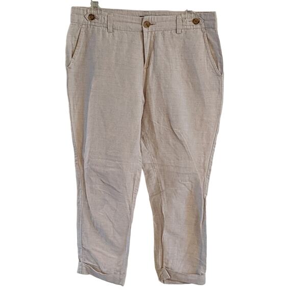 EUC Banana Republic Linen Blend Pants, 4 - Picture 1 of 7